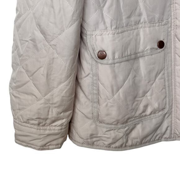 NWT Altar’d State Alpine  Quilted Puffer‎ Comfy Jacket In Champagne Size M - Picture 11 of 12